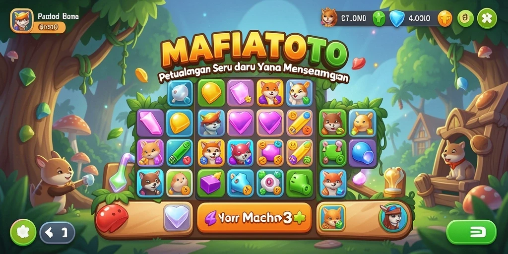 Tampilan gameplay seru dan menantang dari MAFIATOTO.