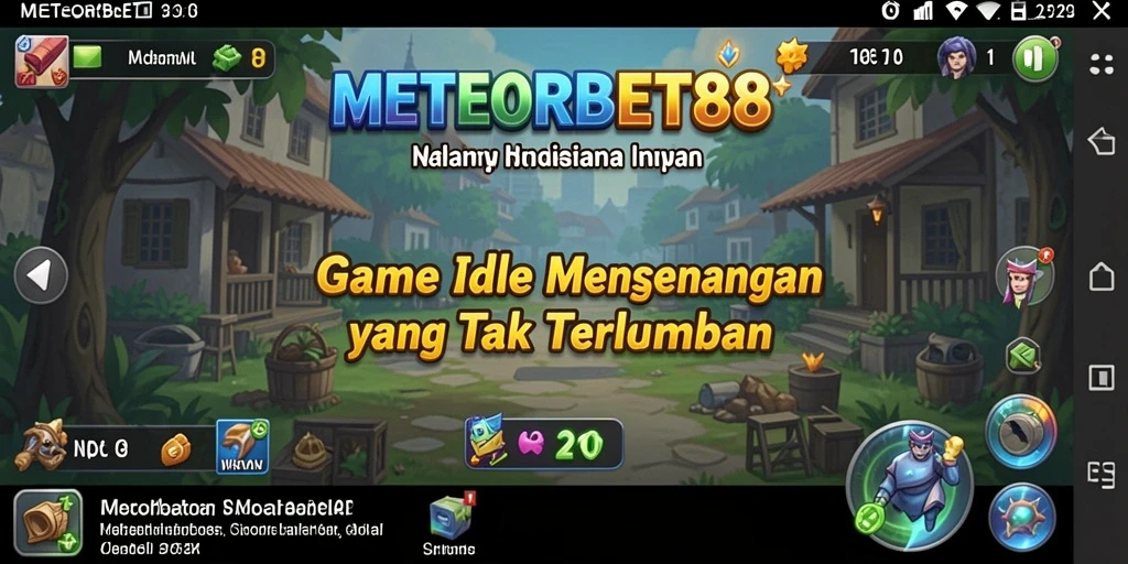 Tampilan gameplay menarik dan seru dari METEORBET88.