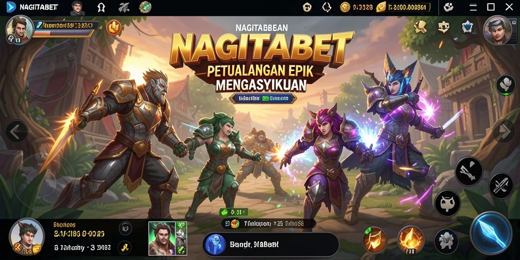 Tampilan menarik dari gameplay NAGITABET yang penuh petualangan.