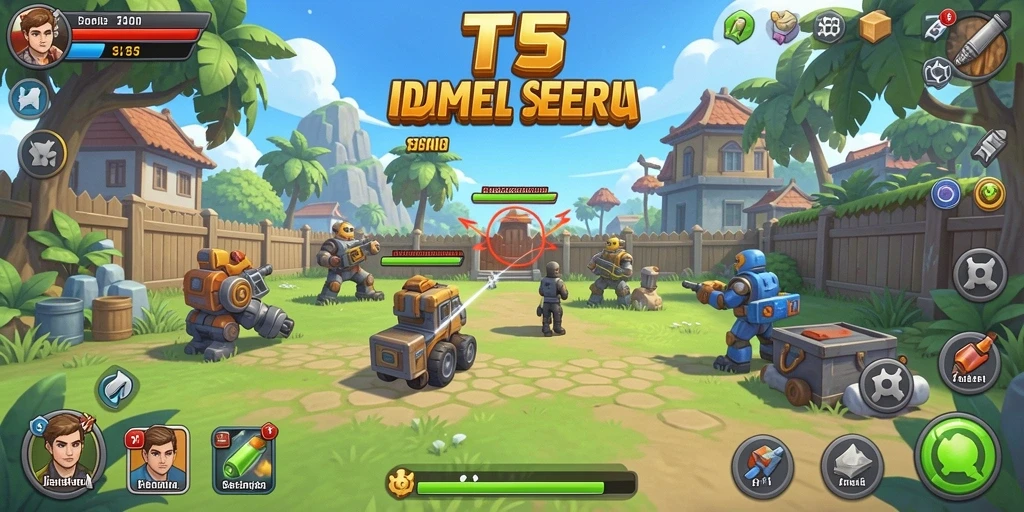 Tampilan gameplay T6 yang menarik dan adiktif.