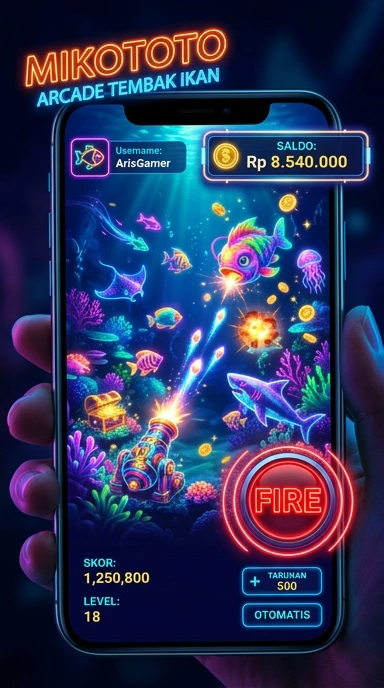 Tampilan antarmuka aplikasi mikototo yang sederhana dan menarik.